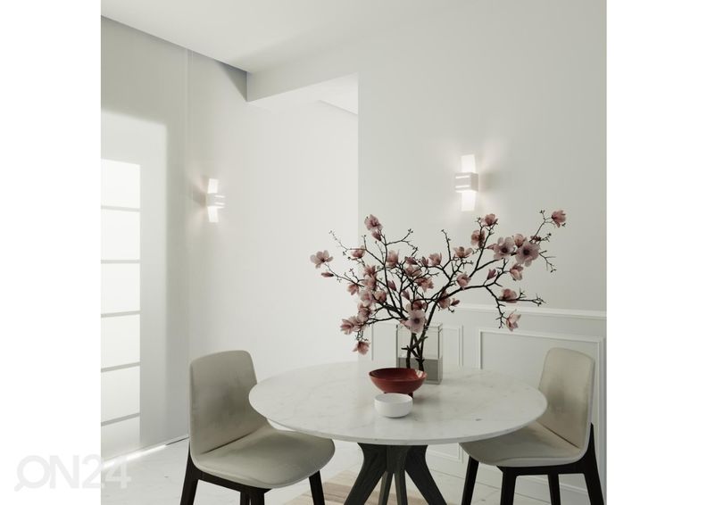 Seinalamp Loreto, valge suurendatud