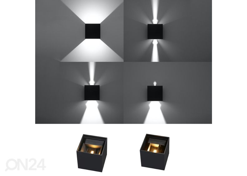 Seinalamp Luca LED suurendatud