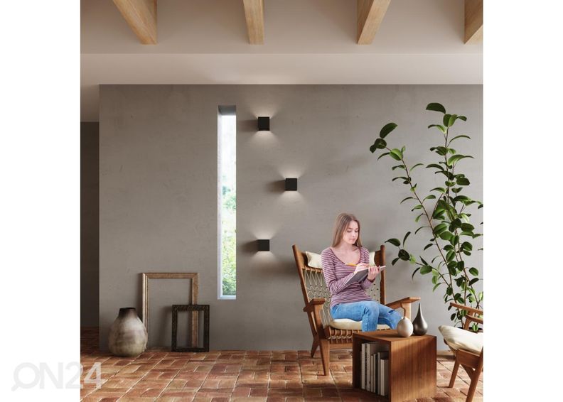 Seinalamp Luca LED suurendatud