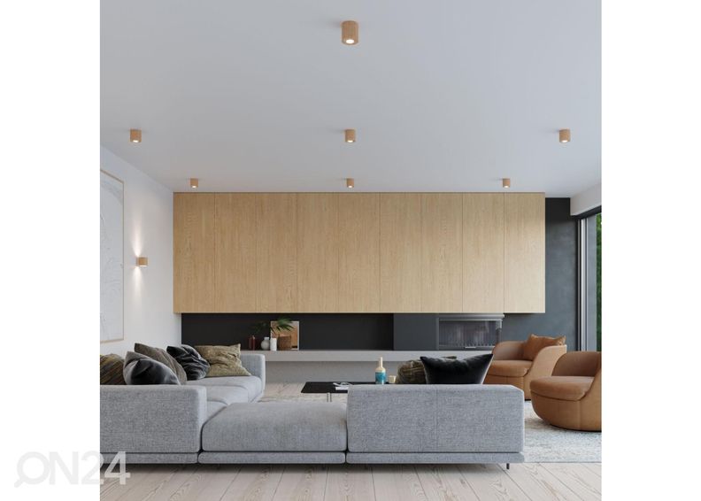 Seinalamp Orbis, naturaalne puit suurendatud