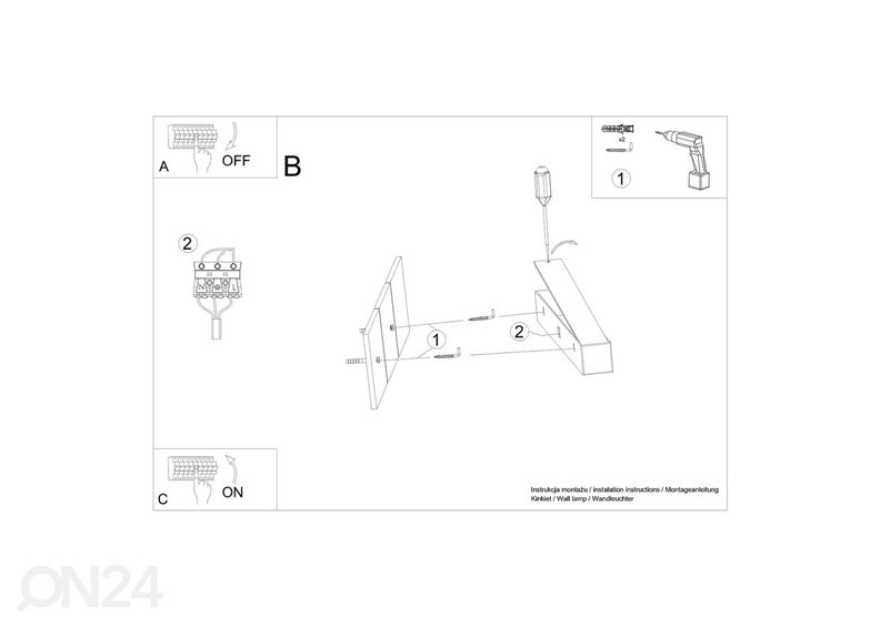 Seinalamp Pinne 118 suurendatud