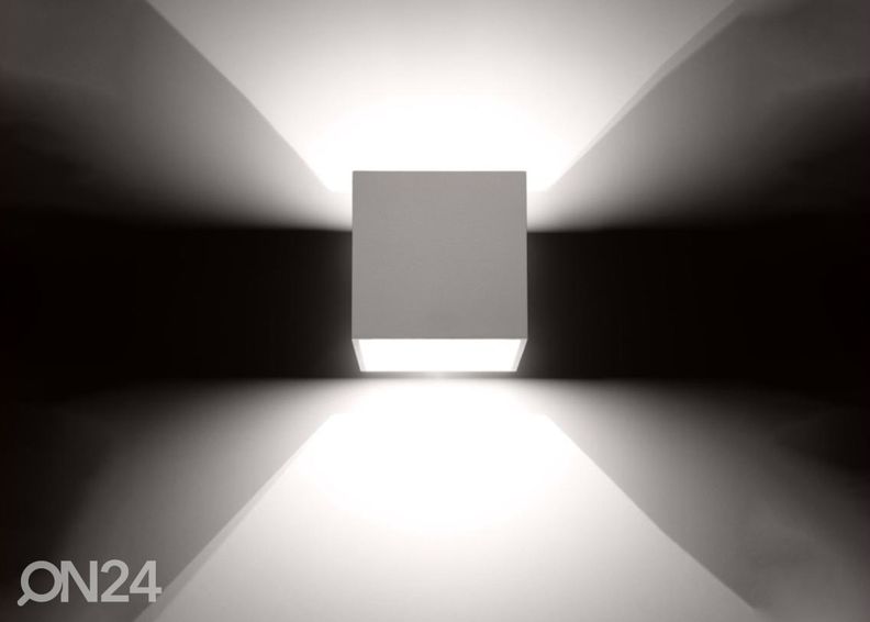 Seinalamp Quad 1, valge suurendatud