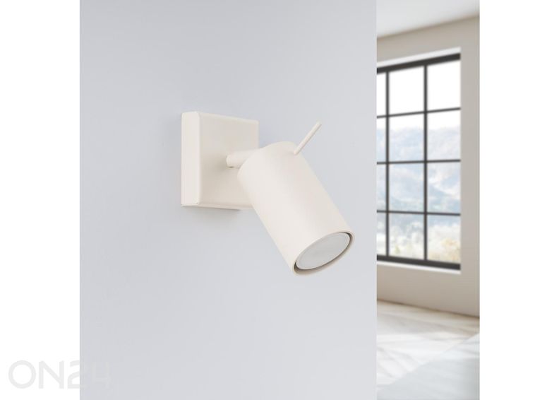 Seinalamp Ring, beež suurendatud