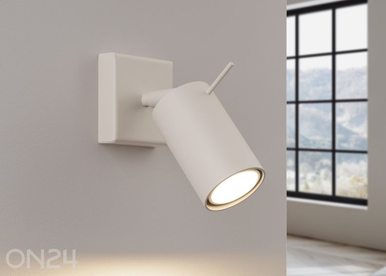 Seinalamp Ring, beež suurendatud