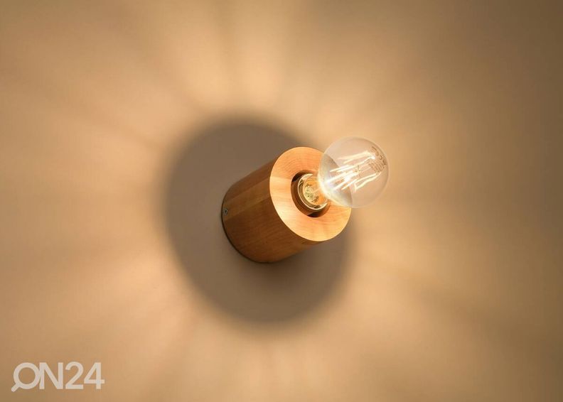 Seinalamp Salgado, naturaalne puit suurendatud