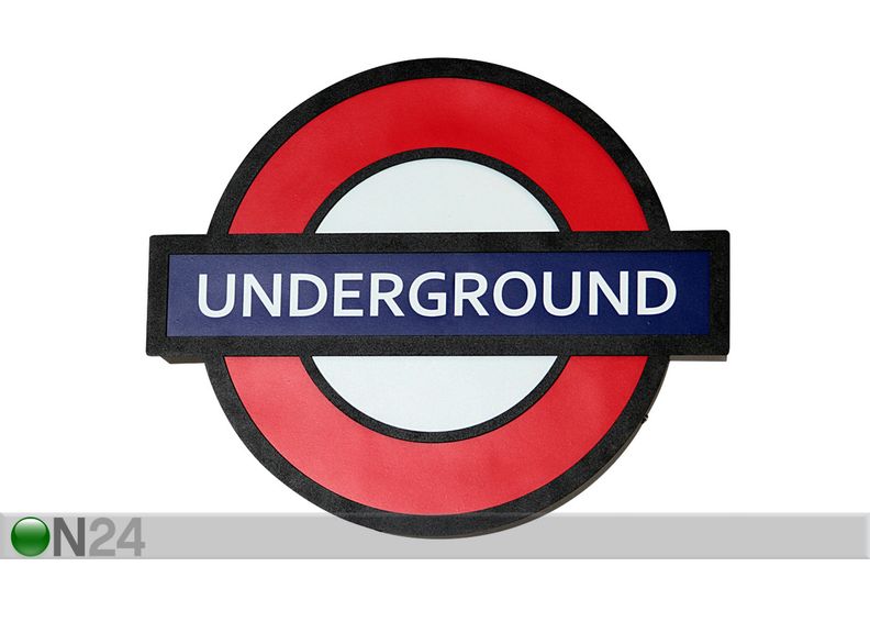 Seinalamp Underground suurendatud