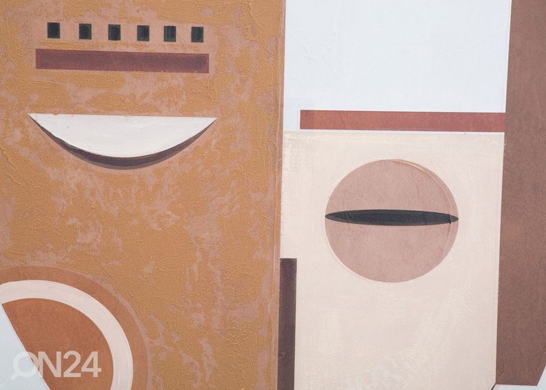 Seinamaal Ethnic Face 60x80 cm suurendatud