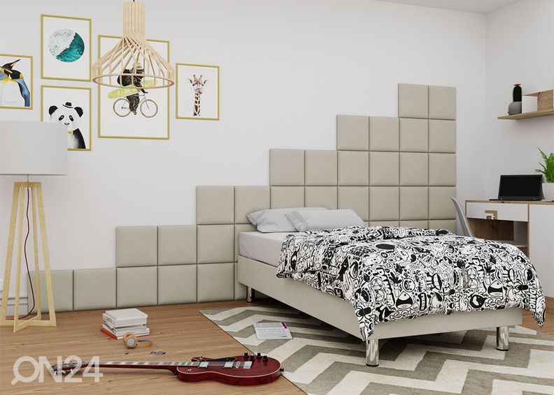 Seinapaneel kangaga 30x30 cm suurendatud