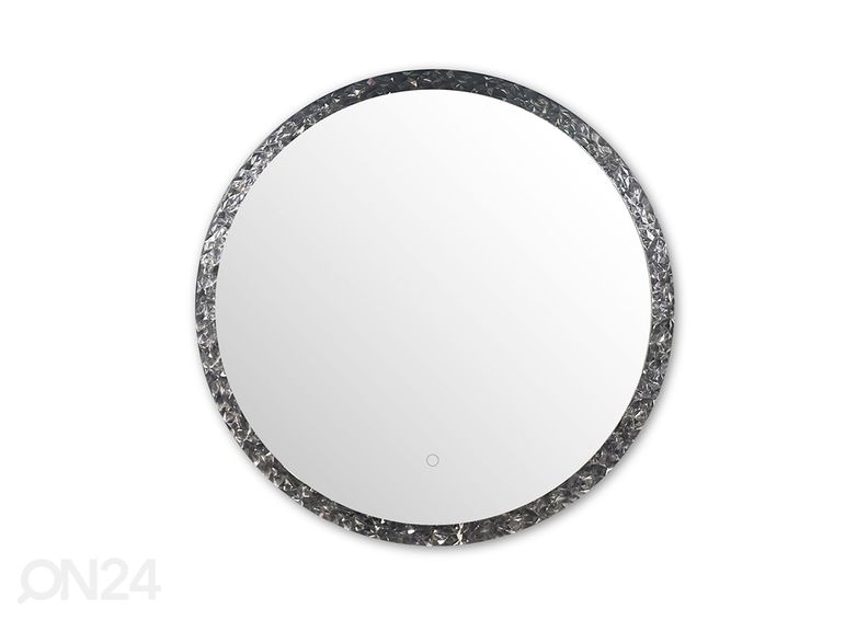 Seinapeegel Ø 60 cm LED suurendatud