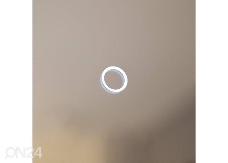 Seinapeegel Ø 60 cm LED suurendatud