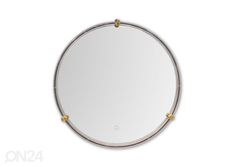 Seinapeegel Ø 60 cm LED suurendatud