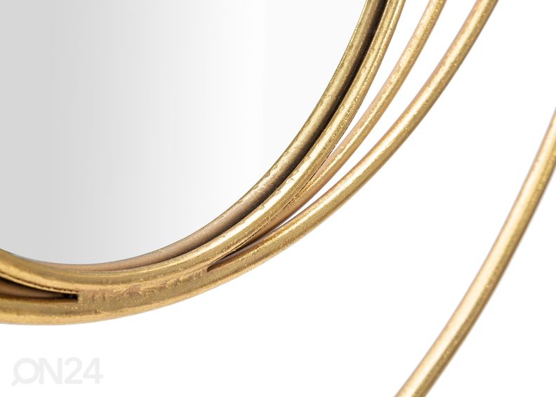 Seinapeegel Arc 80x80 cm, kuld suurendatud