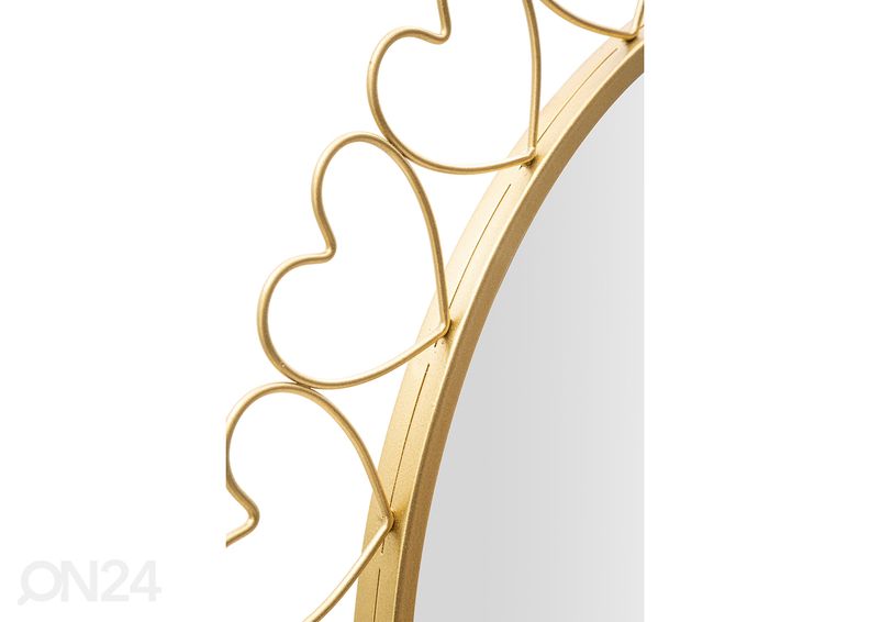 Seinapeegel Hearts 80 cm suurendatud