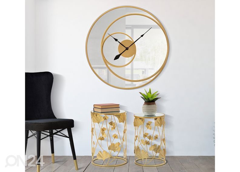 Seinapeegel kellaga 90 cm suurendatud