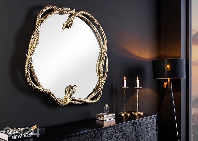 Seinapeegel Snake suurendatud