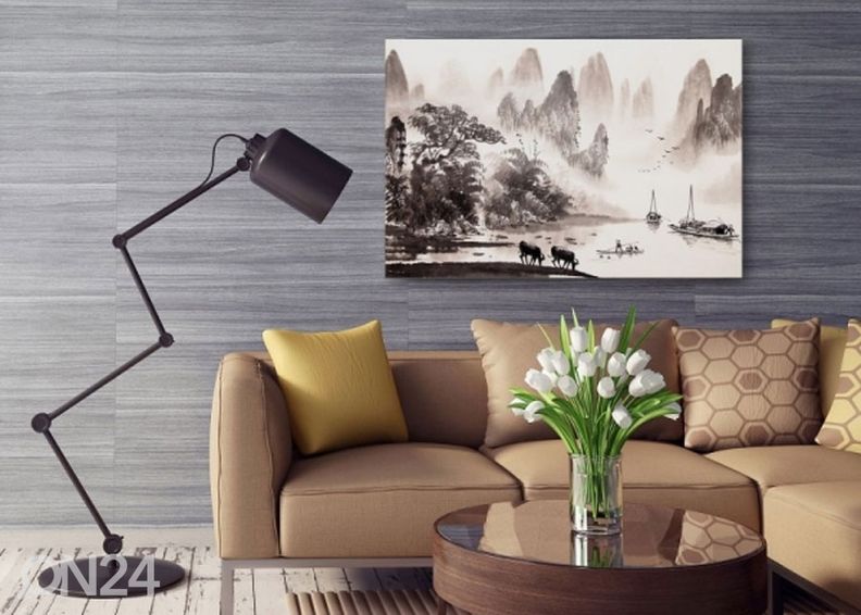 Seinapilt Coastal landscape 30x40 cm suurendatud