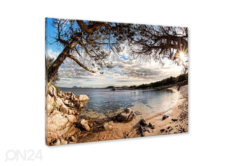 Seinapilt Sardinia 120x90 cm suurendatud