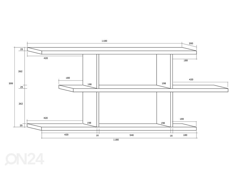 Seinariiul Cloghroe 142 cm suurendatud