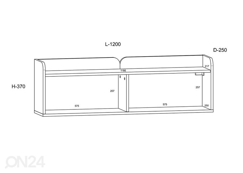 Seinariiul Glandore 120 cm suurendatud