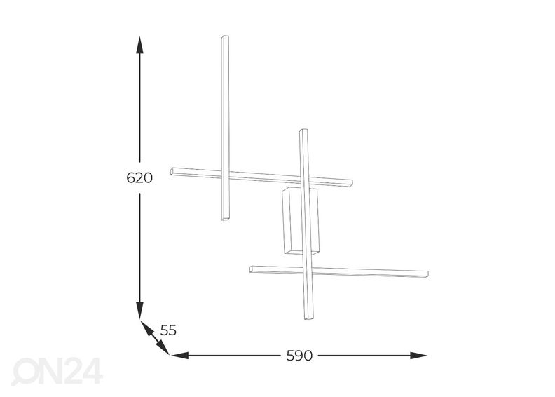 Seinavalgusti Edge suurendatud