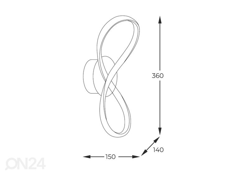 Seinavalgusti Fermi Gold suurendatud