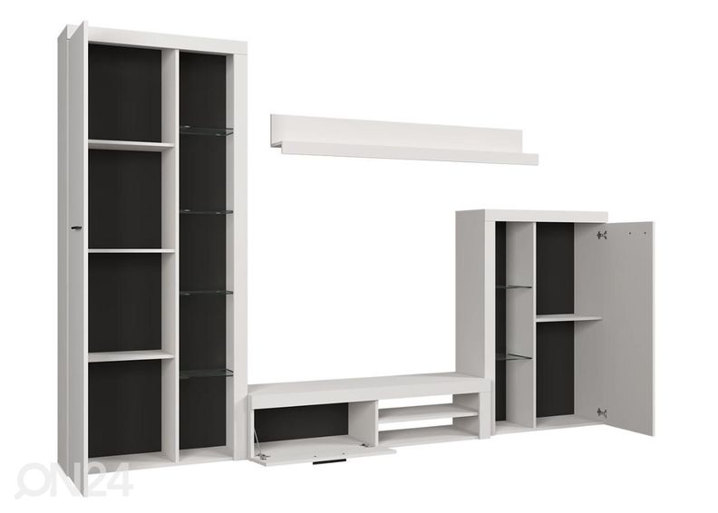 Sektsioon 270 cm + valge LED valgustus suurendatud