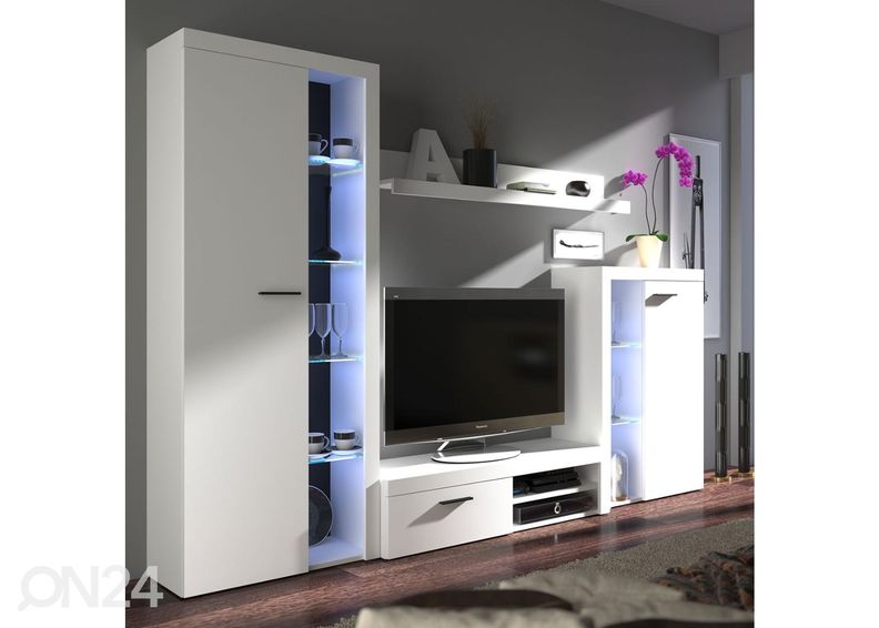 Sektsioon 270 cm + valge LED valgustus suurendatud