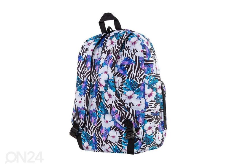 Seljakott CoolPack Ohio noorukile Flower Zebra 24L suurendatud