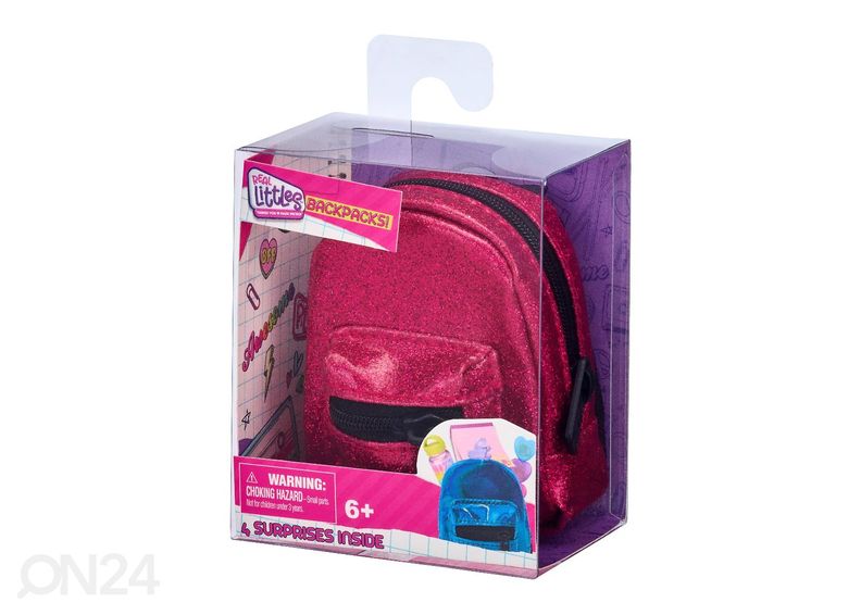 Seljakott REAL LITTLES suurendatud