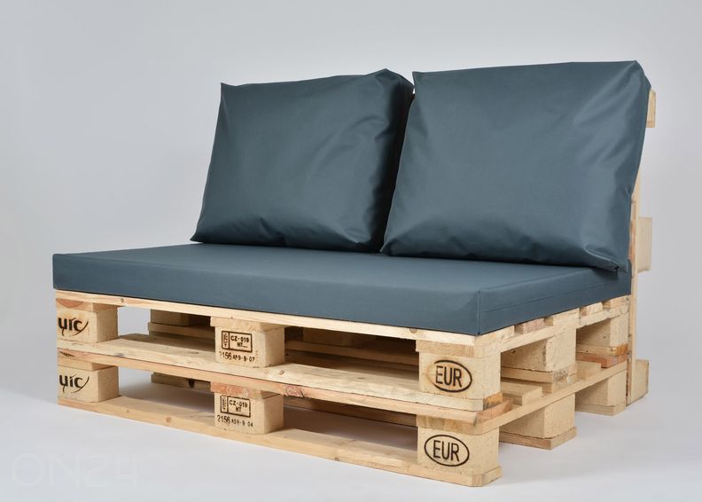 Seljatoepadjad euroalusele Active 60x50 cm, 2 tk suurendatud