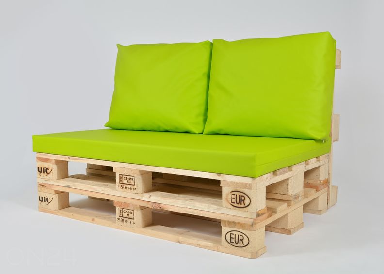 Seljatoepadjad euroalusele Original 60x50 cm, 2 tk suurendatud