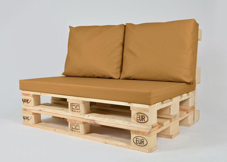 Seljatoepadjad euroalusele Original 60x50 cm, 2 tk suurendatud