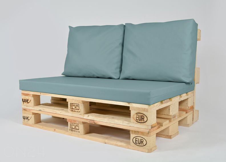 Seljatoepadjad euroalusele Original 60x50 cm, 2 tk suurendatud