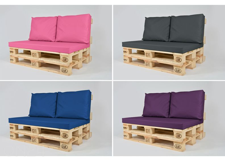 Seljatoepadjad euroalusele Original 60x50 cm, 2 tk suurendatud