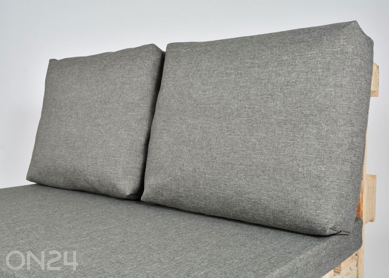 Seljatoepadjad euroalusele Style 60x50 cm, 2 tk suurendatud