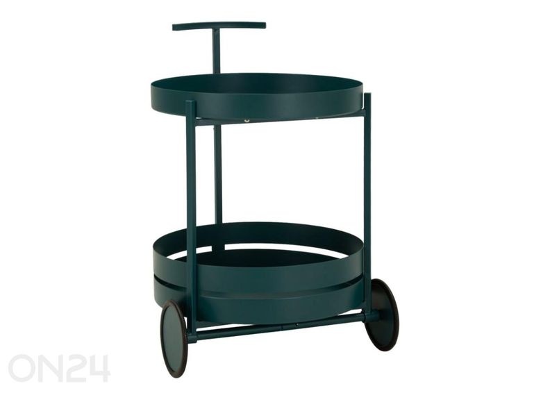 Serveerimiskäru Saturno, sinakasroheline suurendatud