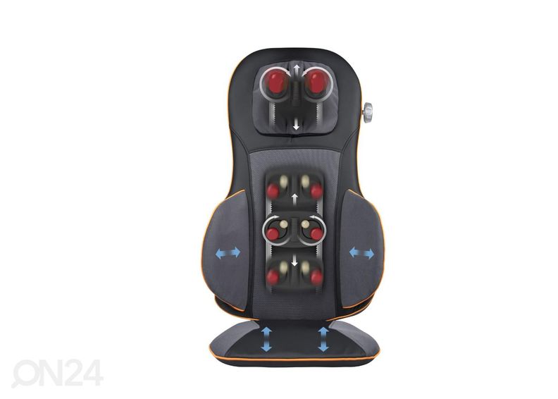 Shiatsu massaaži istmekate Medisana suurendatud