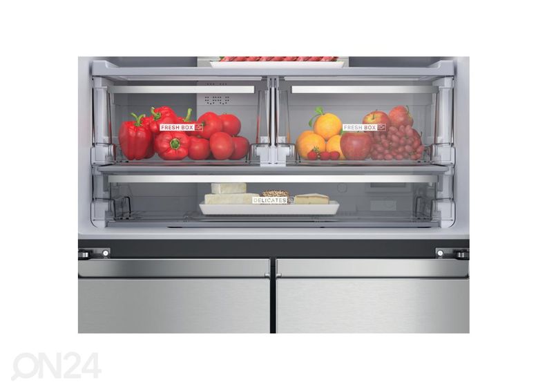 Side-by-side külmik Whirlpool WQ9M2L suurendatud