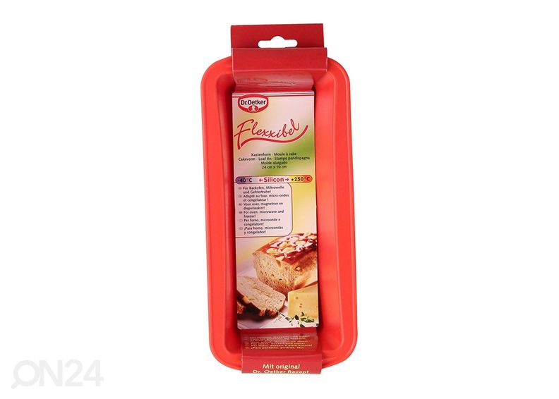 Silikoonist leivavorm suurendatud