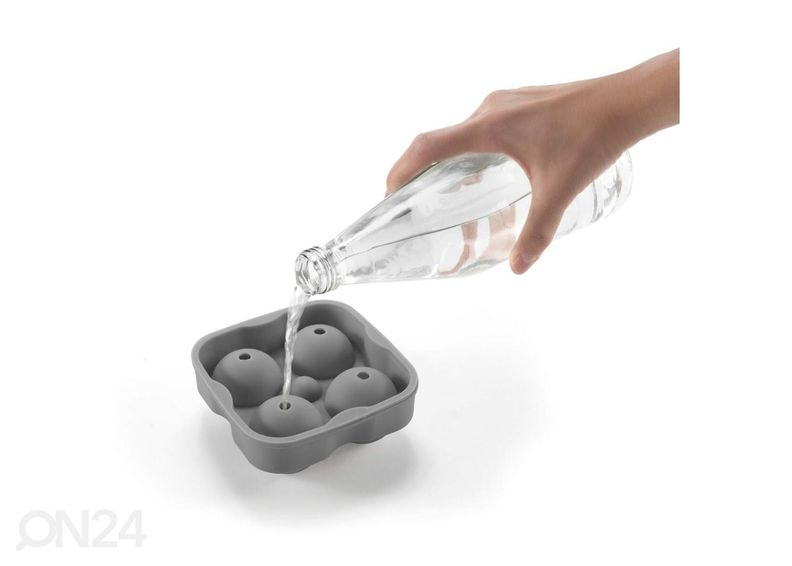 Silikoonvorm jääpallidele 12x12x5 cm suurendatud