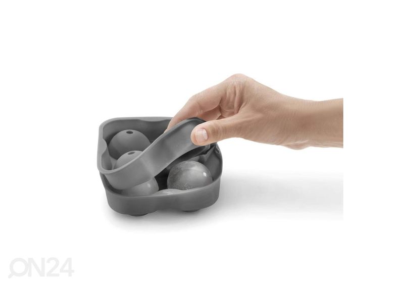 Silikoonvorm jääpallidele 12x12x5 cm suurendatud