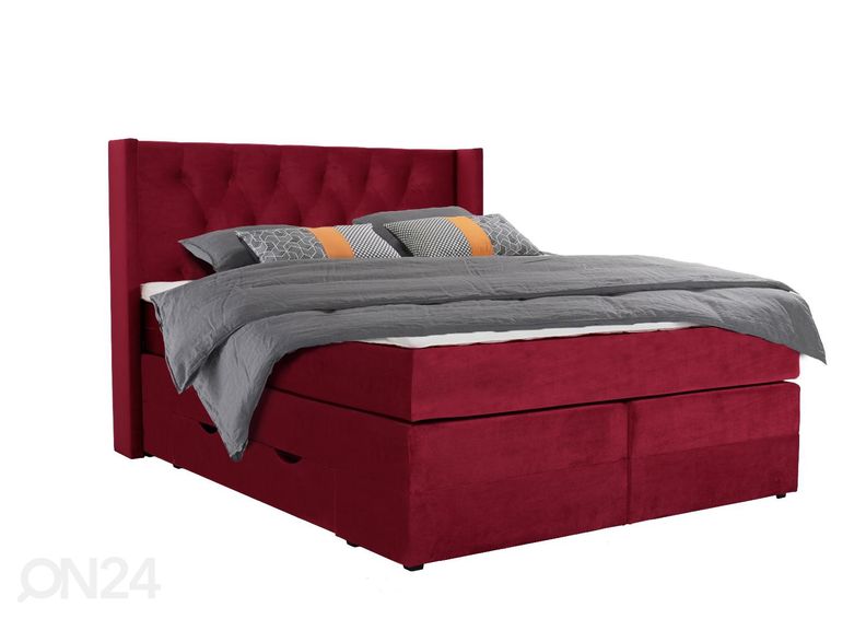 Sime Beds kontinentaalvoodi Elegance sahtlitega 140x210cm suurendatud