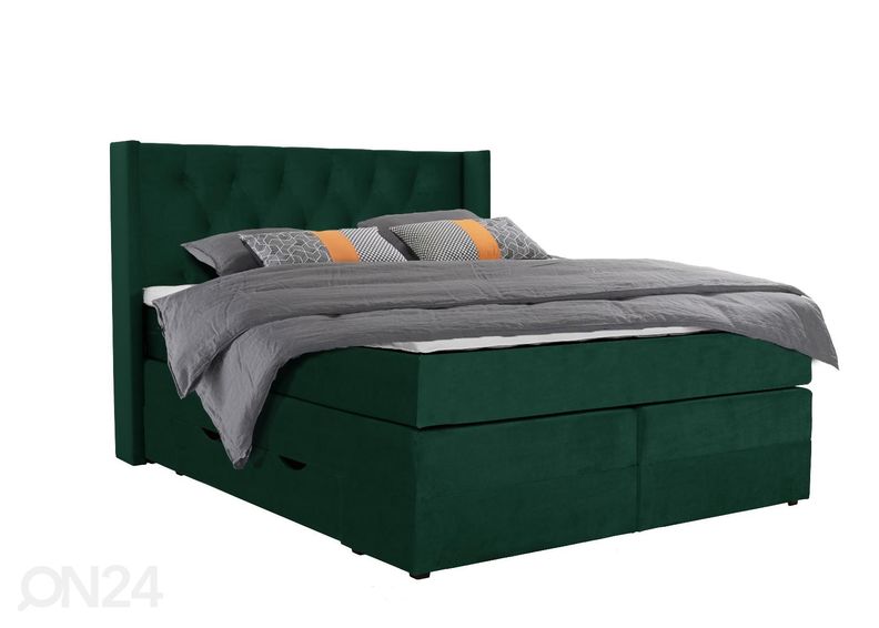 Sime Beds kontinentaalvoodi Elegance sahtlitega 160x210cm suurendatud