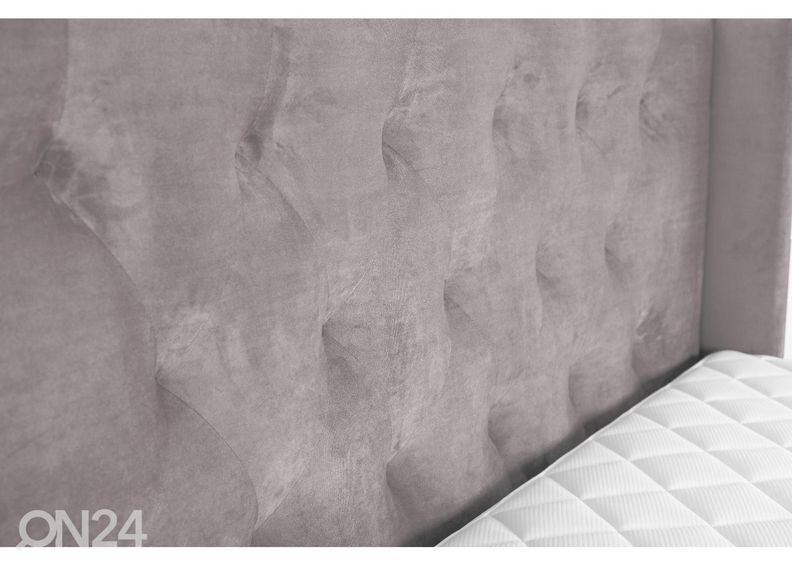 Sime Beds kontinentaalvoodi Elegance sahtlitega 200x200cm suurendatud