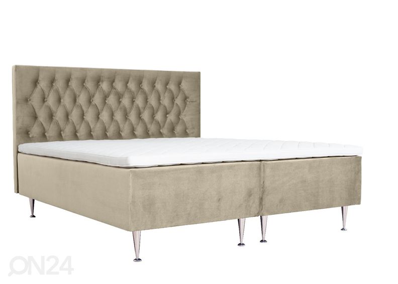 Sime Beds kontinentaalvoodi Loreen 140x210cm suurendatud