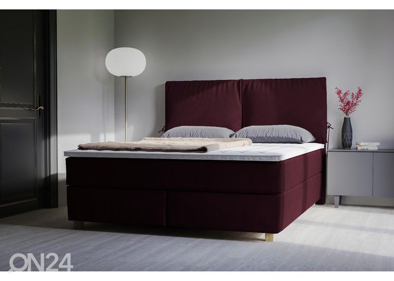 Sime Beds kontinentaalvoodi Nele 200x200cm suurendatud