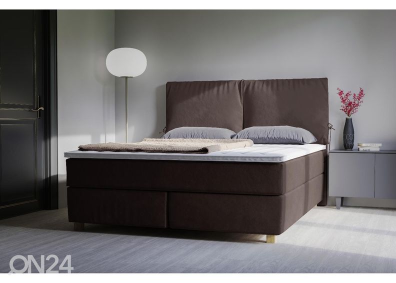 Sime Beds kontinentaalvoodi Nele 200x200cm suurendatud