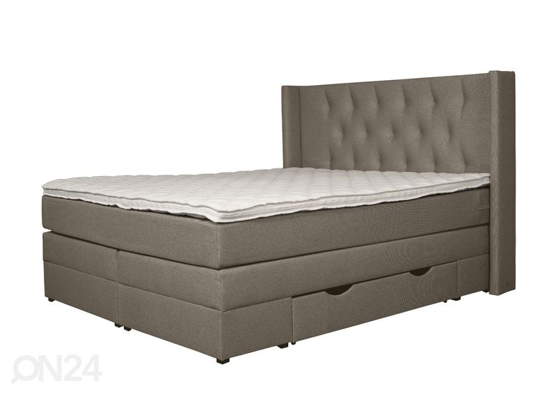 Sime Beds kontinentaalvoodi Sanna sahtlitega 140x200cm suurendatud