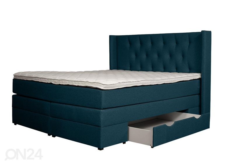 Sime Beds kontinentaalvoodi Sanna sahtlitega 160x210cm suurendatud