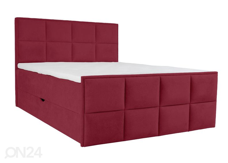 Sime Beds pesukastiga kontinentaalvoodi Helena 200x210cm suurendatud